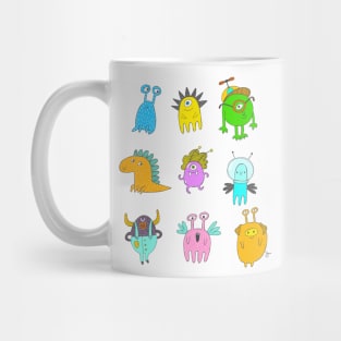 Quirky Monsters Mug